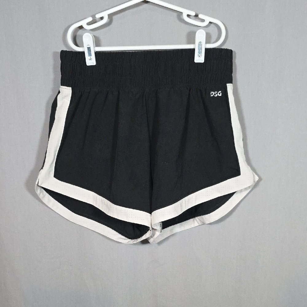 DSG Black Shorts with White Accents Girls Size S